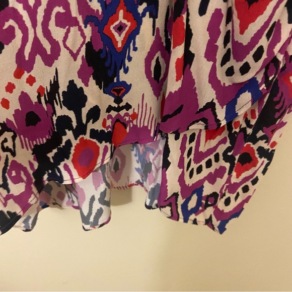 NWT Zara Abstract Print Faux Wrap dress Medium - Picture 7 of 12